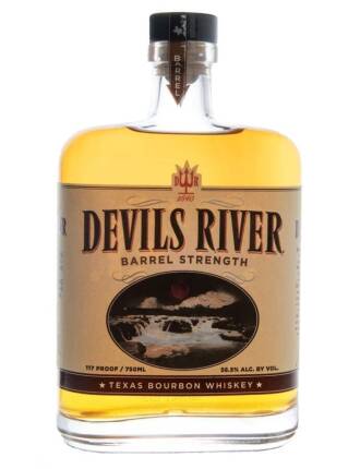 Devils River Barrel Strength Texas Bourbon