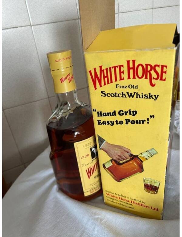 White Horse Fine Old Scotch Whisky 1.75 L Griff – Bild 2