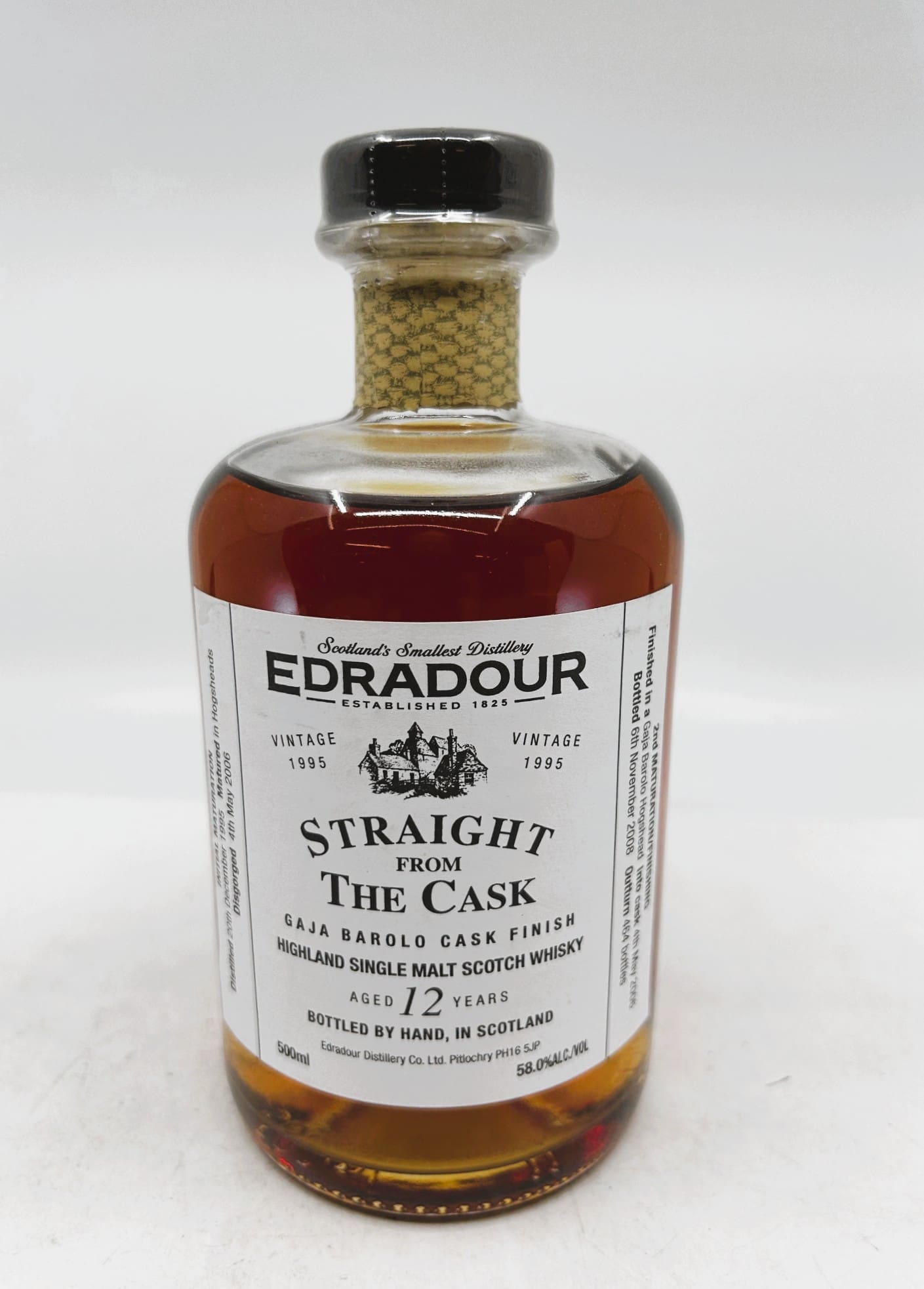 Edradour 1995 / 12yo Gaja Barolo Finish (Straight from the Cask)
