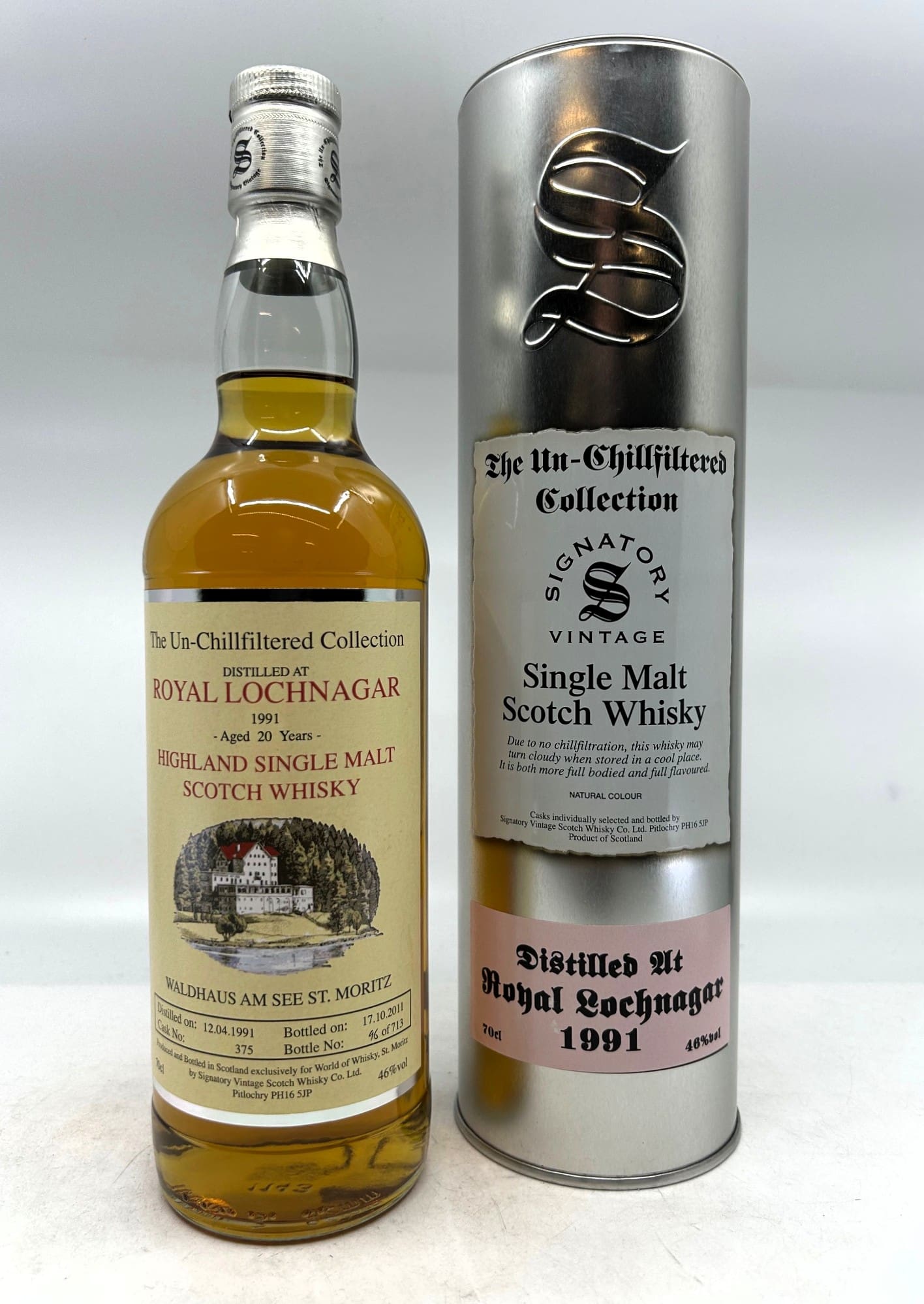 Royal Lochnagar 1991 (20 Years) - Signatory Vintage