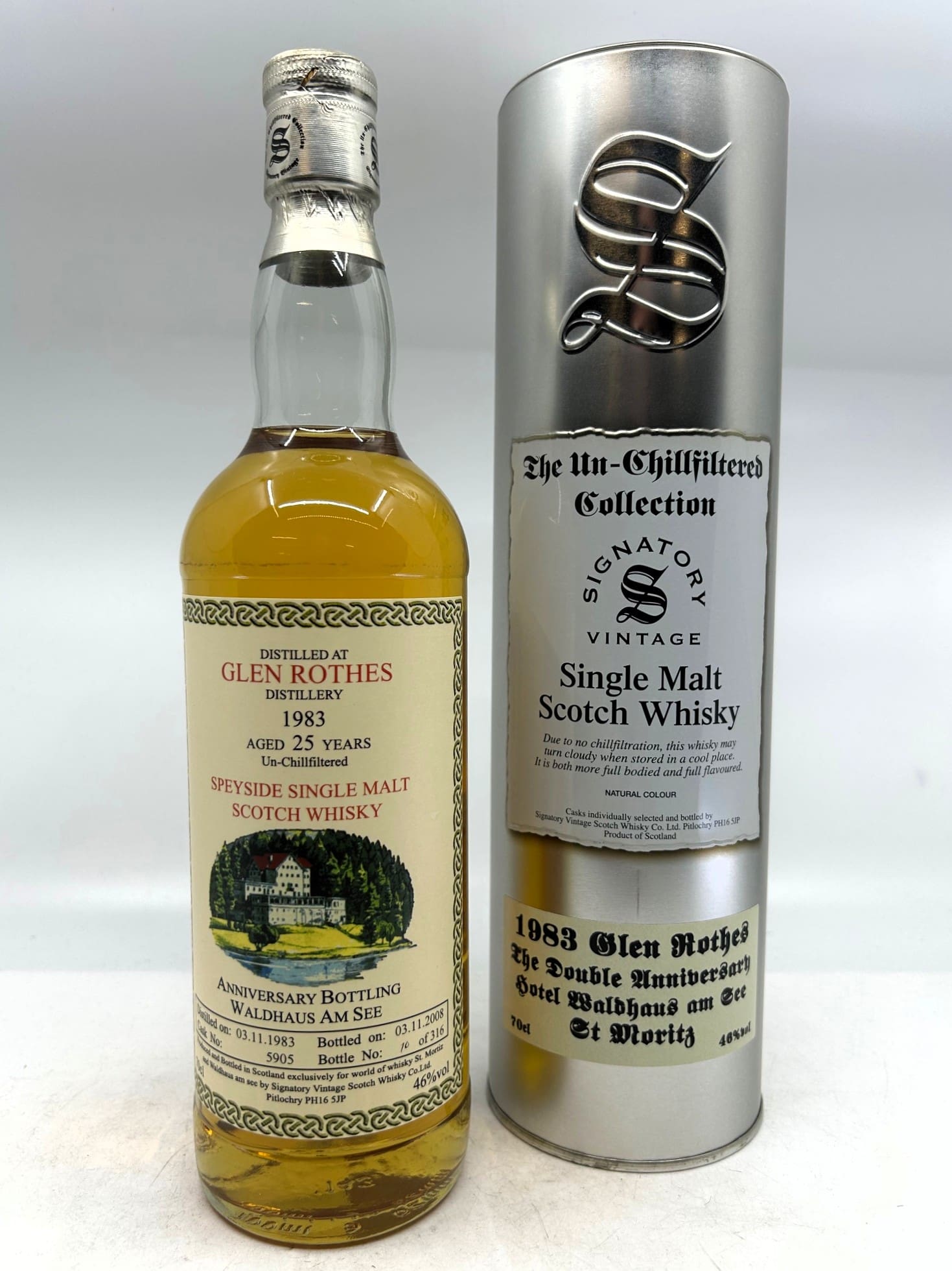 Glenrothes 1983 (25 Years) - Signatory Vintage
