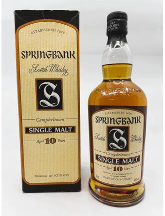 Springbank 10 Years (beiges Label)