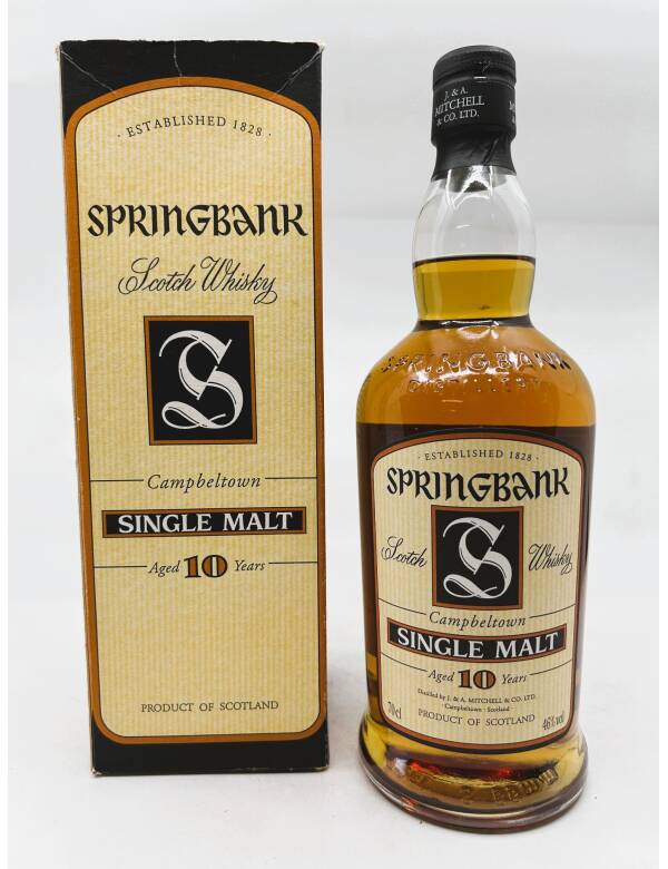 Springbank 10 Years (beiges Label)