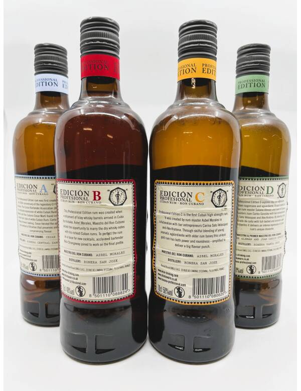 Komplett-Set Havana Club Edición Profesional (4 Fl.) (Nachverkauf: Or) – Bild 2