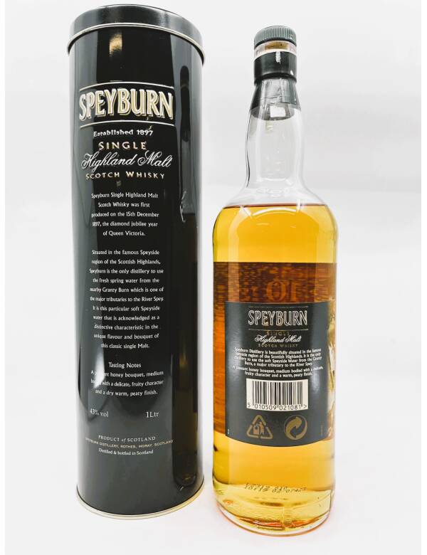 Speyburn 10 Years – 1 Liter (in Metallbüchse) – Bild 2