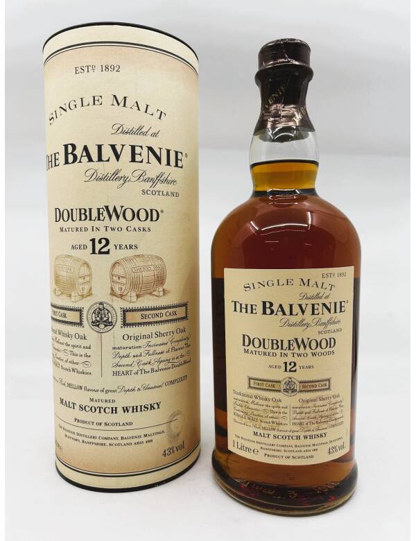 Balvenie 12 Years – Double Wood (1 Lt.)