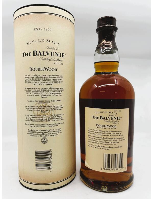Balvenie 12 Years – Double Wood (1 Lt.) – Bild 2