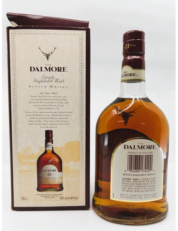 Dalmore 21 Years (altes Label) – Bild 2