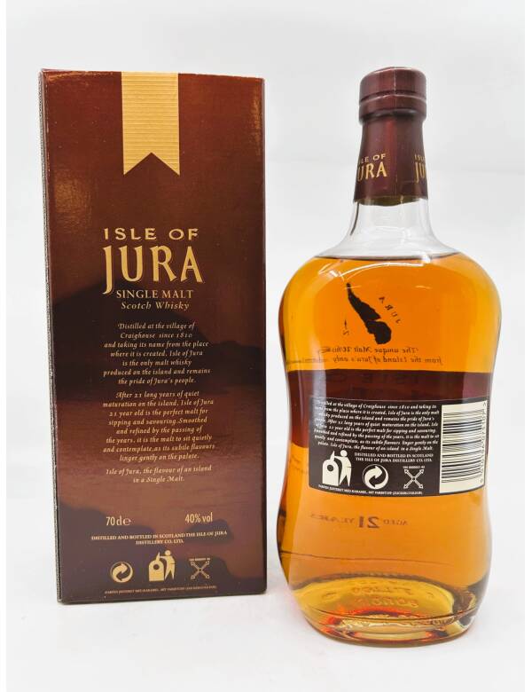 Isle of Jura 21 Years (altes Label) – Bild 2