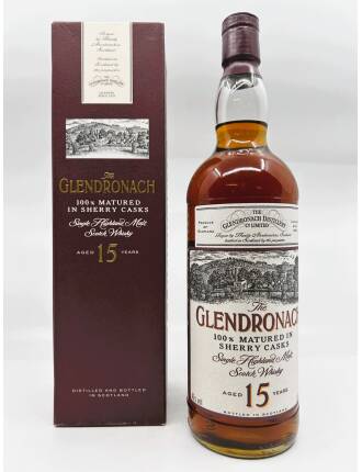 GlenDronach 15 Years - 100% Matured in Sherry Casks (1 Lt.)