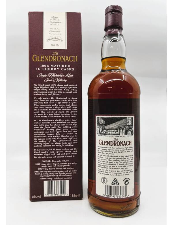 GlenDronach 15 Years – 100% Matured in Sherry Casks (1 Lt.) – Bild 2