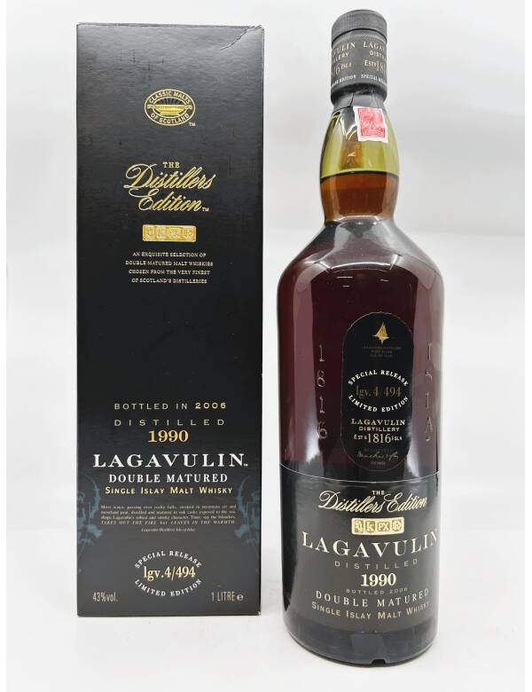 Lagavulin 1990 (2006) – Distiller’s Edition (1 Lt.)