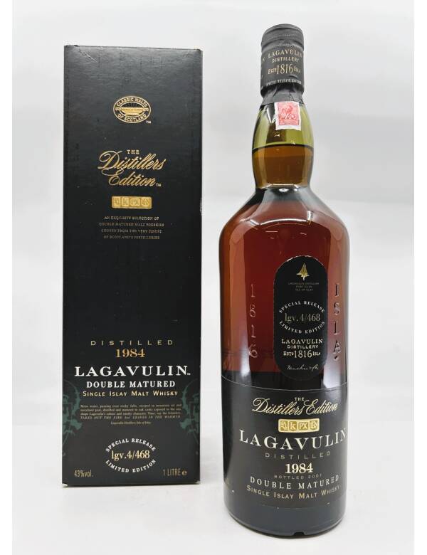 Lagavulin 1984 (2001) – Distiller’s Edition (1 Lt.)