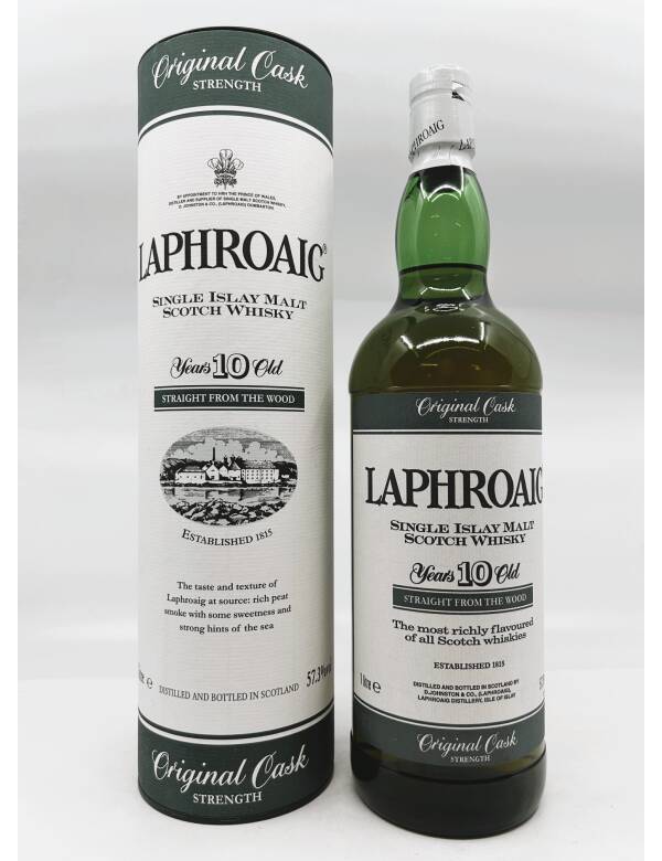 Laphroaig 10 Years – Straight from the Wood (1 Lt.)