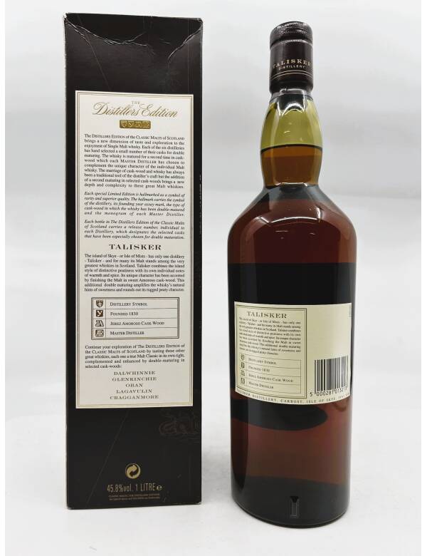 Talisker 1990 (2003) – Distiller’s Edition (1 Lt.) – Bild 2