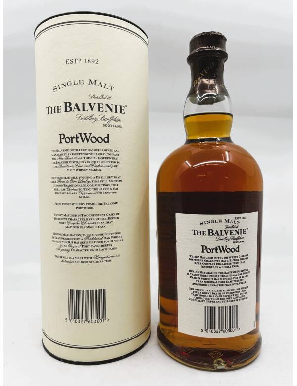Balvenie 21 Years – PortWood (43%/1 Lt.) – Bild 2