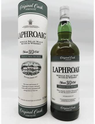 Laphroaig 10 Years - Str.from the Wood (1 Lt.) (Nachverk. AE)
