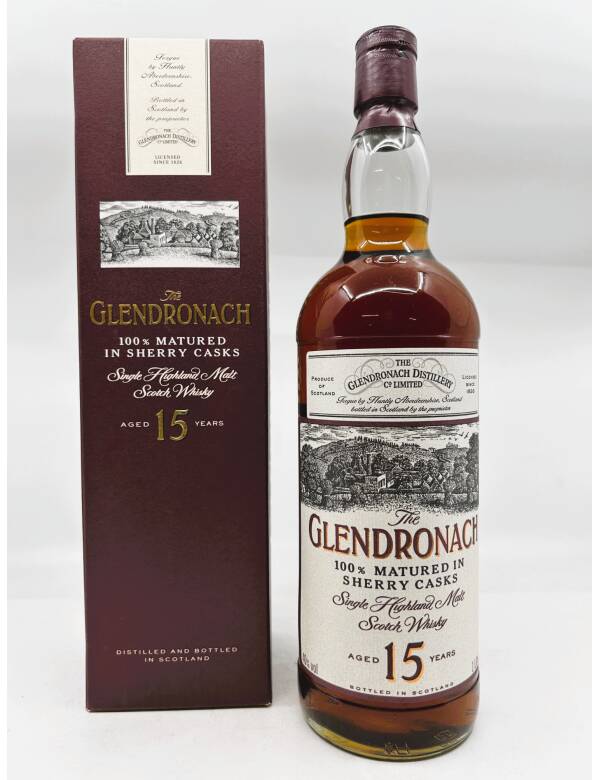 GlenDronach 15 Years – 100% Matured in Sherry Casks (1 Lt.)
