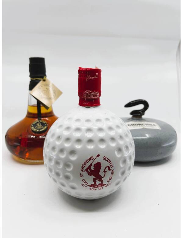 Lot No.2: Decanter & Keramic (3 Fl.)