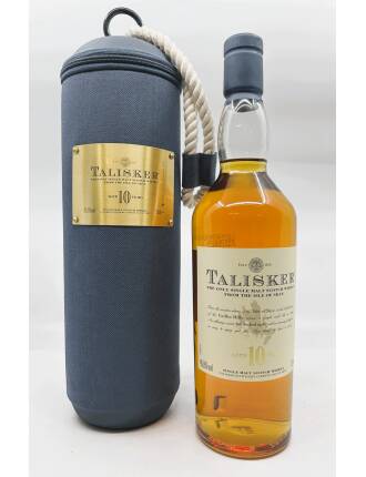 Talisker 10 Years - Geschenkspackung mit Boots-Fender
