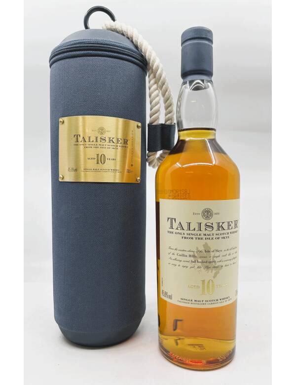 Talisker 10 Years – Geschenkspackung mit Boots-Fender