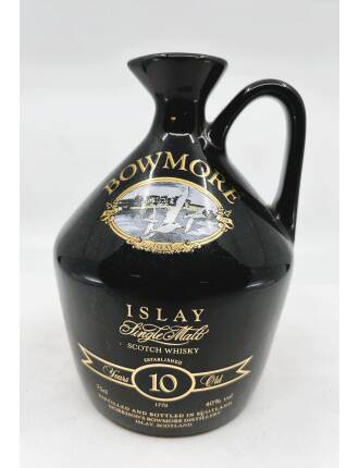 Bowmore 10 Years - Black Ceramic Decanter
