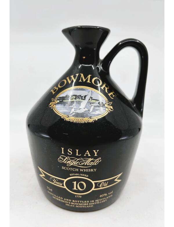 Bowmore 10 Years – Black Ceramic Decanter