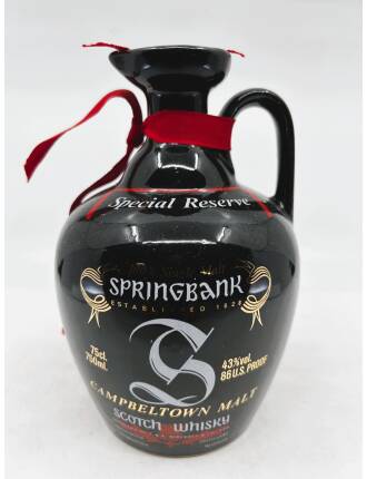 Springbank Special Reserve (Black Ceramic Decanter)