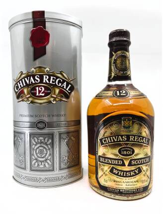 Chivas Regal 12 Years (0.75lt.) mit Geschenkbüchse