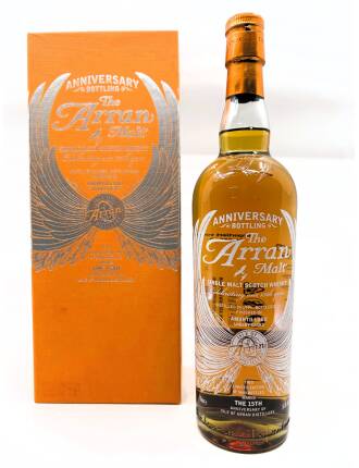 Arran 1999 (2010) - 15th Anniversary Bottling