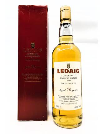 Ledaig 20 Years - "Distilled at the Ledaig Distillery"
