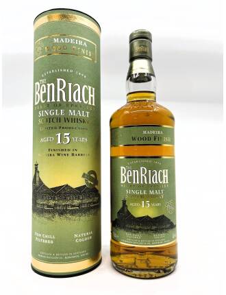 BenRiach 15 Years - Madeira Wood Finish