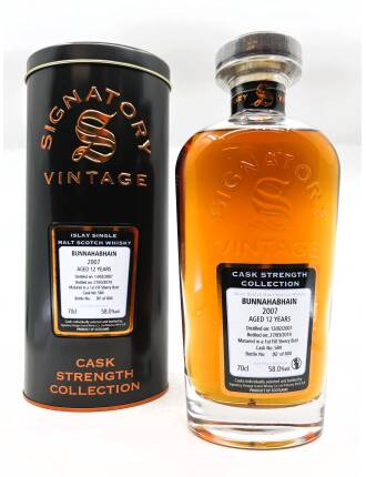 Bunnahabhain 2007 (12 Years) - Signatory Vintage