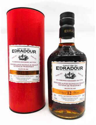 Edradour 12 Years (2011) - Oloroso Sherry Butts - Batch #2