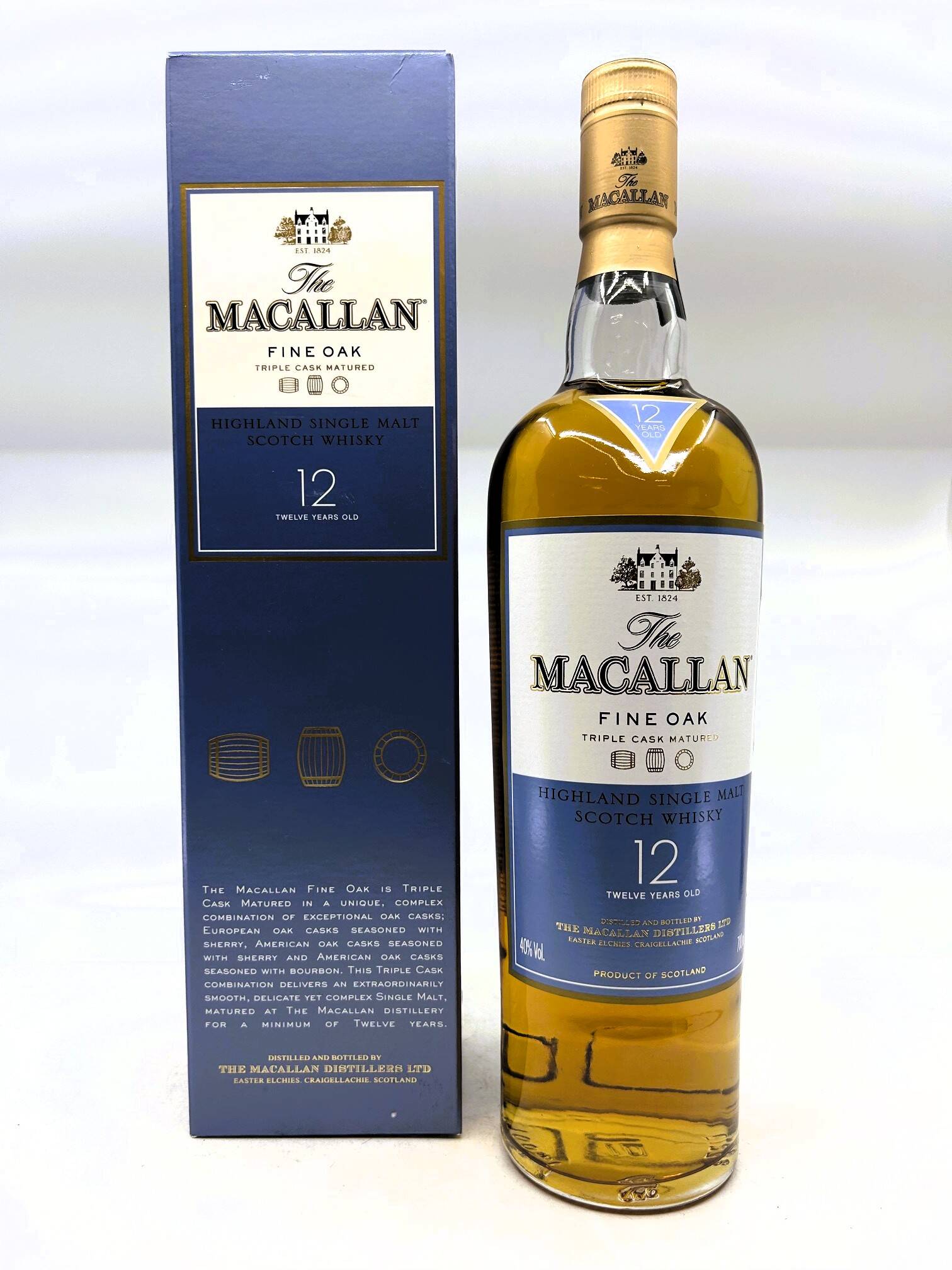 Macallan 12 Years – Fine Oak (Verkauf: M)