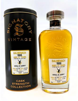 Balmenach 1988 (27 Years) - Signatory Vintage