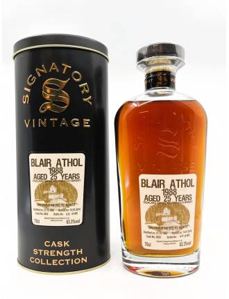 Blair Athol 1988 (25 Years) - Signatory Vintage