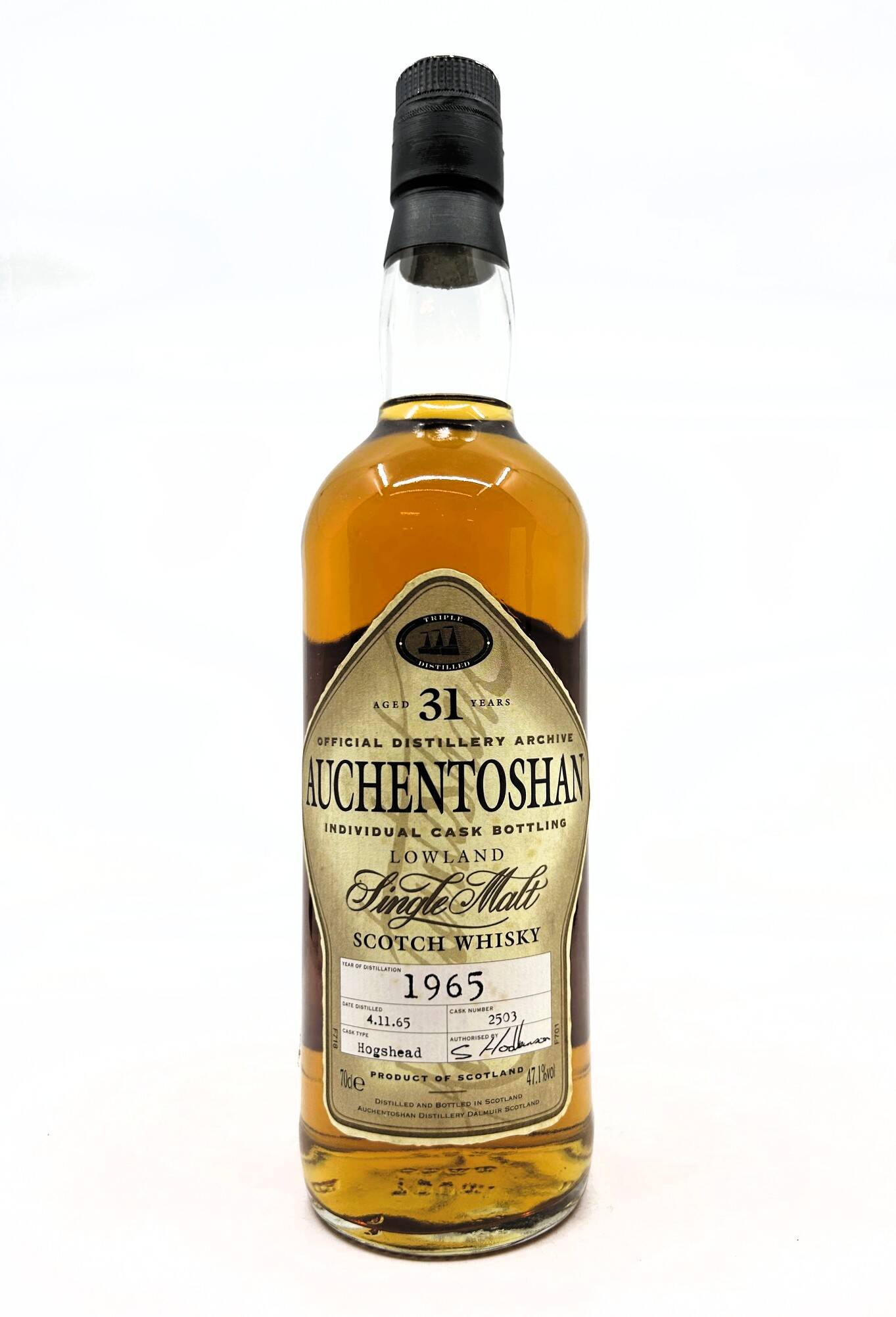 Auchentoshan 1965 – Single Cask No. 2503