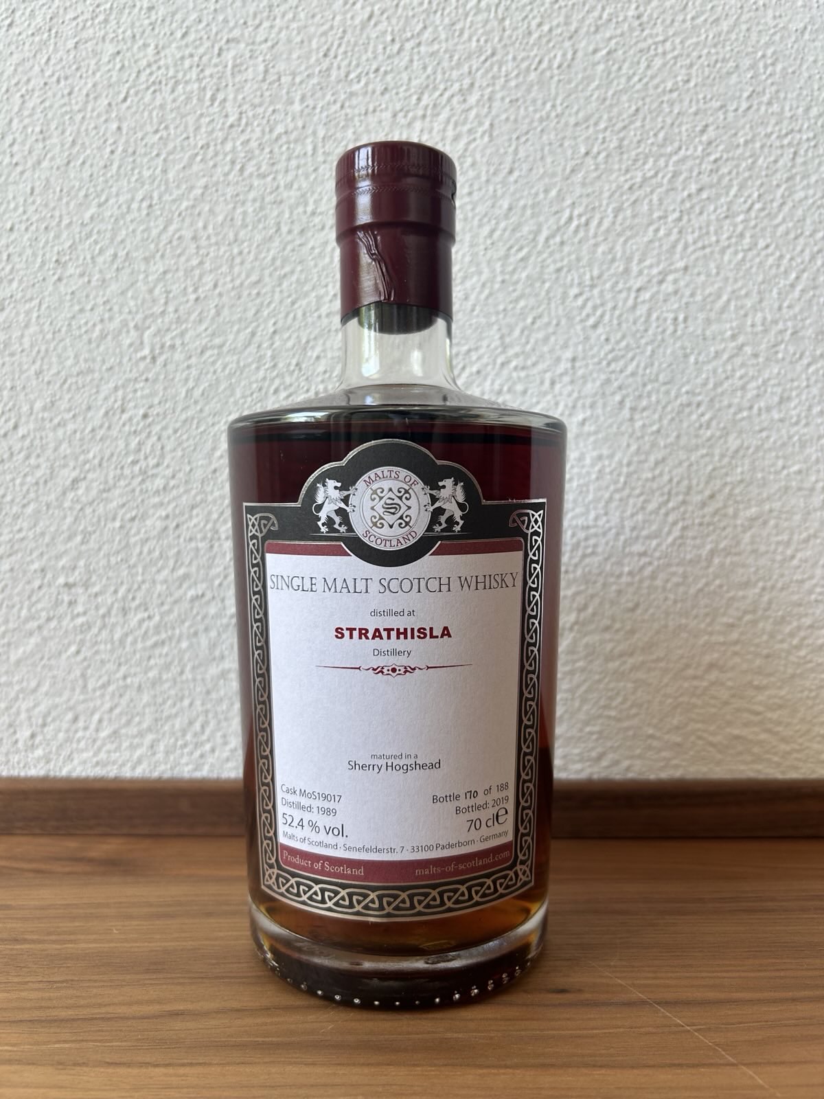 Strathisla Malts of Scotland 30yo