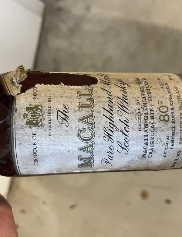 Macallan Glenlivet 80 proof