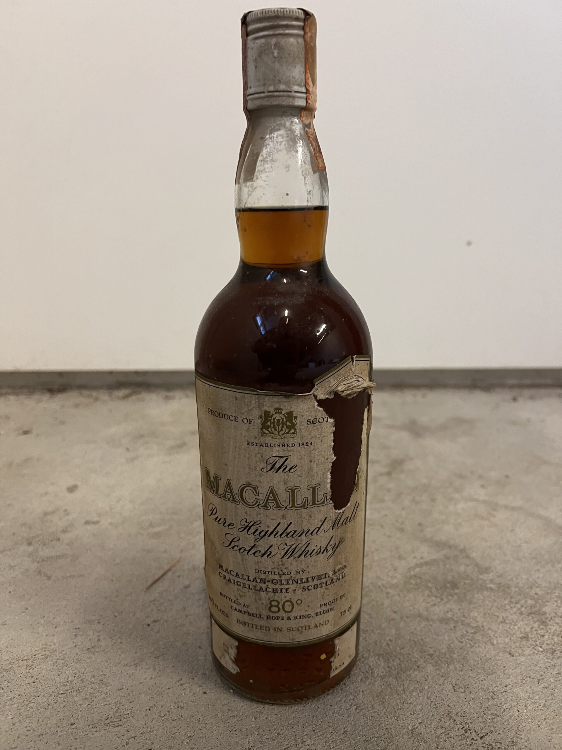 Macallan Glenlivet 80 proof