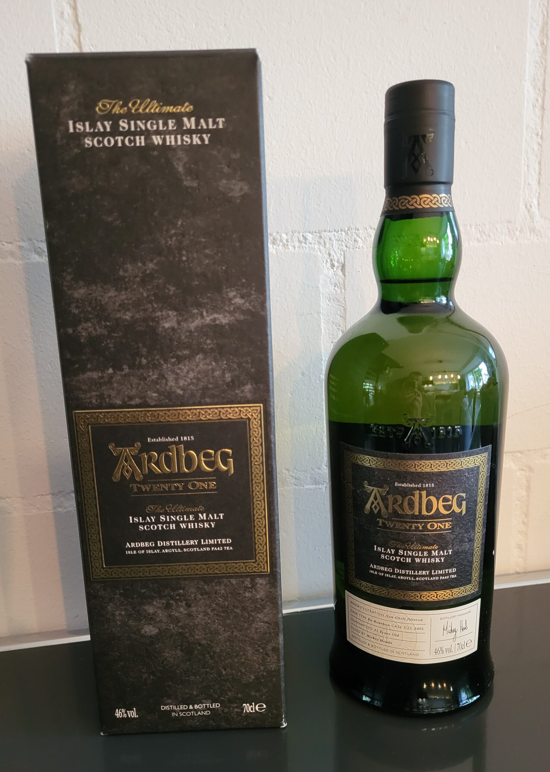 Ardbeg Twenty One 21 Single Malt Whisky Islay 21 Jahre