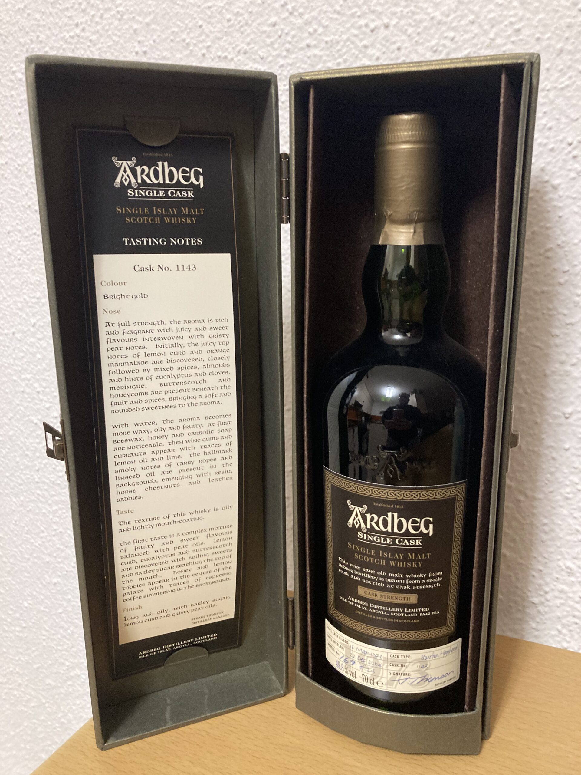 Ardbeg Single Cask 1973