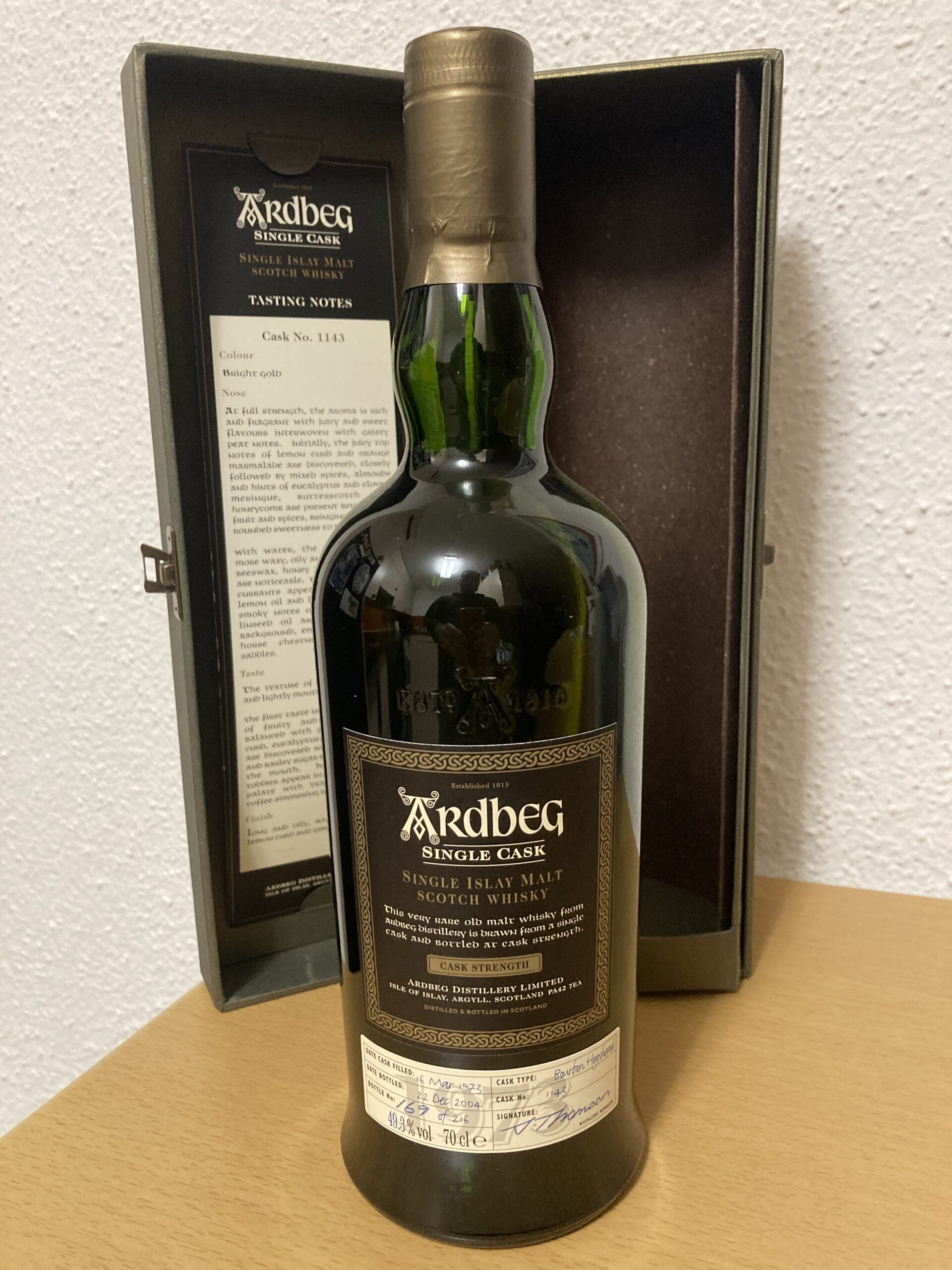 Ardbeg Single Cask 1973