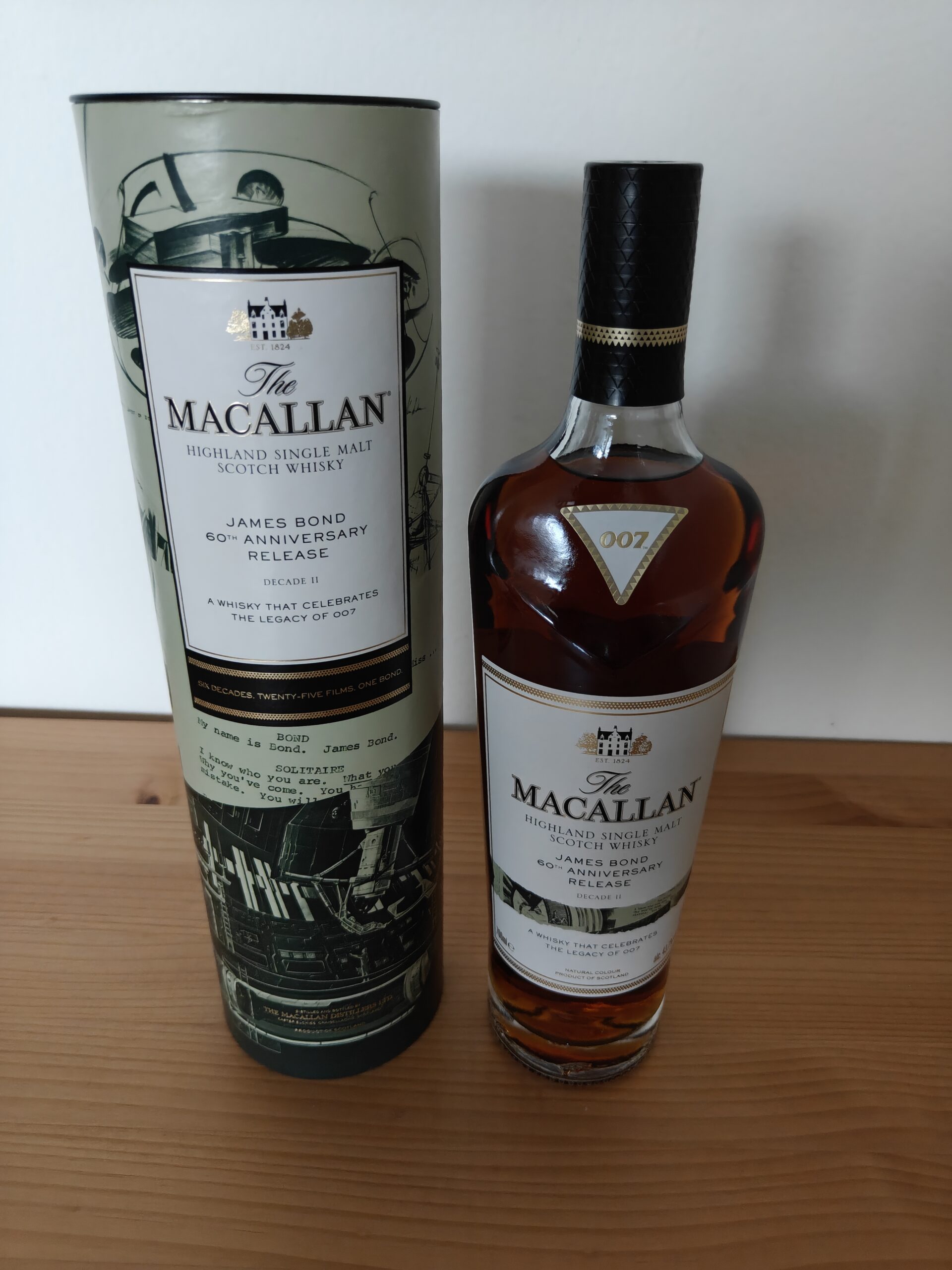 Macallan James Bond 60th Anniversary Release – Decade 2