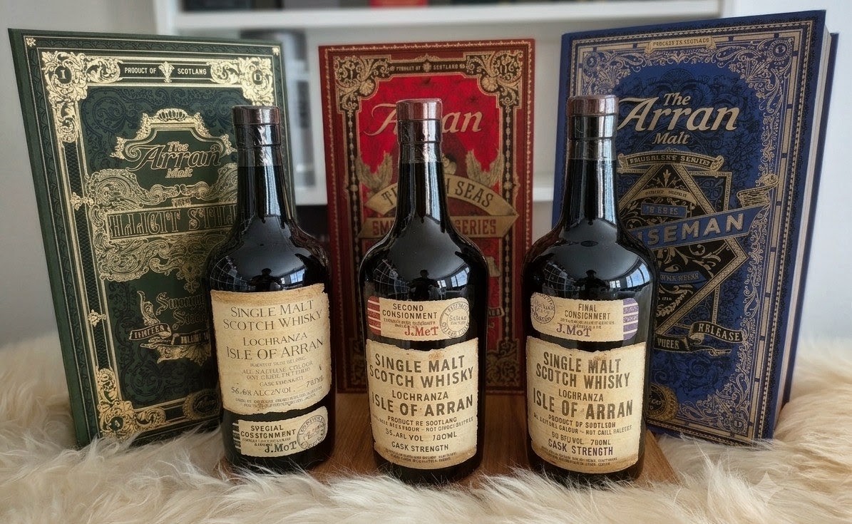 Arran The Smuggler’s Series Trilogie / Set (Vol. 1: Illicit Stills, Vol. 2: The High Seas, Vol. 3: The Exciseman)